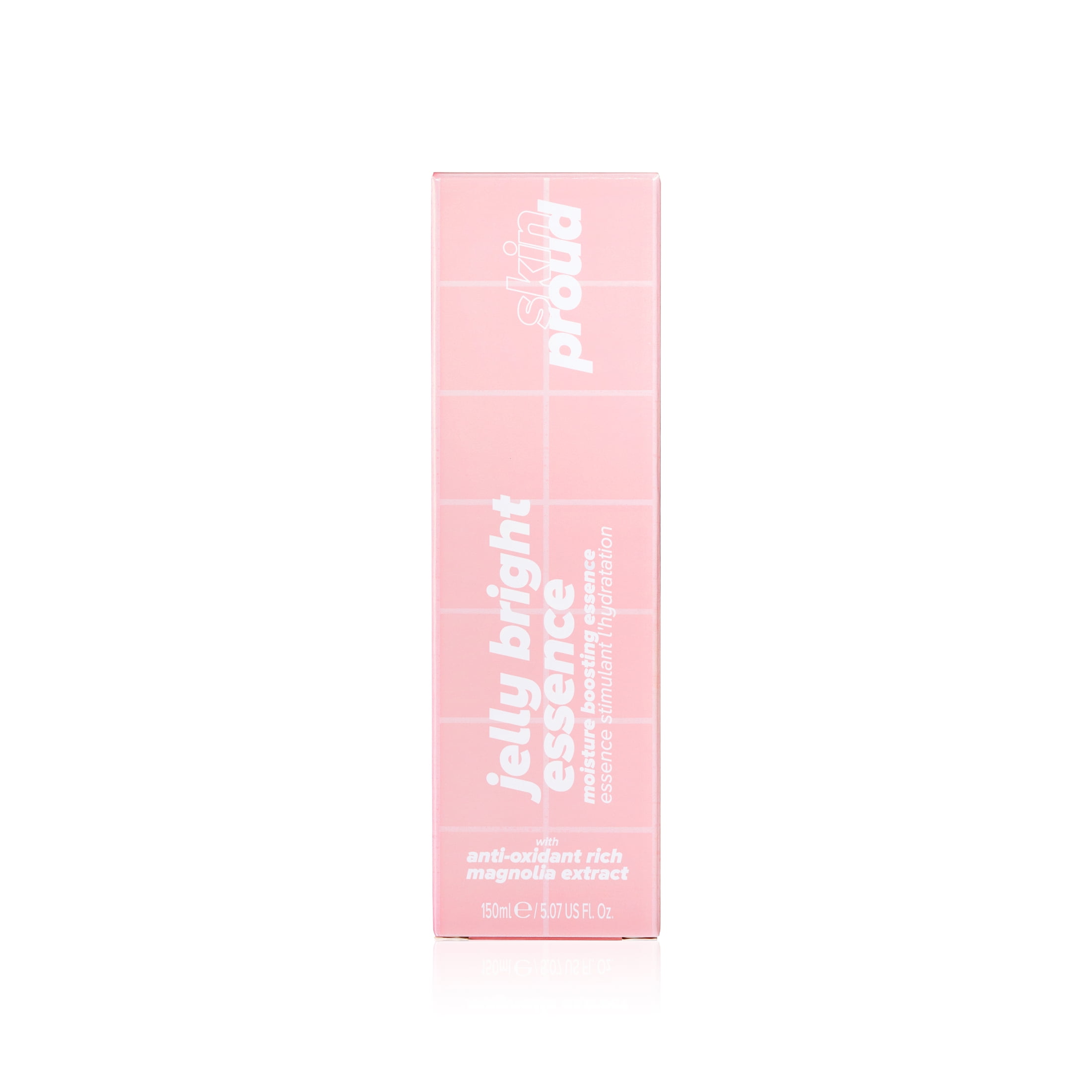 Skin Proud Bright Essence, Moisture Boosting Face Jelly with Amino Acids, 100% Vegan, 5.07 oz