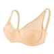 thumbnail image 3 of Mujeres floral Encaje Racerback underwire bralette push up Tazas V Masajeadores de cuello diario sujetador hombro ajustable Correas cómodo, 3 of 6