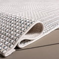 thumbnail image 6 of Safavieh Sisal All-Weather Austen Geometric Indoor/Outdoor Area Rug, Aqua/Beige Ivory, 4' x 6', 6 of 15