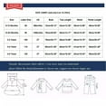 thumbnail image 2 of Lilgiuy Baby Boys Girls 2pcs Demin Outfits Fashion Block Color Long Sleeve Lapel Collar Button Down Pocket Top Elastic Waistband Jeans Suit for Vacation Party Travel, 2 of 5