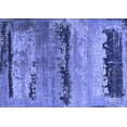 thumbnail image 1 of Ahgly Company Indoor Rectangle Oriental Blue Industrial Area Rugs, 2' x 4', 1 of 4