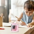 thumbnail image 4 of Pencil Sharpener For Students Automatic Battery Powered Sharpening Quiet Operation For Classroom and Art Supplies Stationery Pens Organizer Craft Storage Containers Arts And Crafts for Kids Ages 8-, 4 of 4