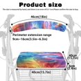 thumbnail image 6 of Jiueut Hippie Galaxy Rollator Seat Cushion Back Bar Cover Set for Women Set of 2 Universal Rollator Walker Seat and Backrest Covers Removable Walker Seat Covers for Seniors, 6 of 7
