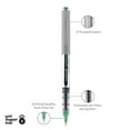 thumbnail image 3 of uniball Vision Rollerball Pens, Fine Point (0.7mm), Green Ink, 12 Count, 3 of 6