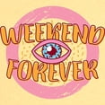 thumbnail image 3 of CafePress - Retro 80S Weekend Forever T Shirt - Cute Toddler T-Shirt, 100% Cotton, 3 of 4