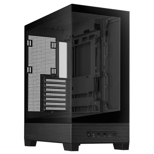 Gabinete Gamer ASUS A31 TG Black ATX Media Torre Cristal Templado BTF USB-C Negro