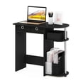 thumbnail image 4 of Pemberly Row Laptop/Notebook/Computer Desk/Table in Americano/Chrome, 4 of 5