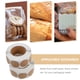 thumbnail image 5 of 2 rollos de calcomanías para sellar hornear, pegatinas para sellar hornear, pegatinas de puntos para sellar hornear, pegatinas Diy, pegatinas para hornear, etiquetas adhesivas de regalo, 5 of 6