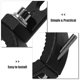 thumbnail image 3 of HONMEET Soporte De De Para Motocicleta En Negro Ligero Y Confiable, 3 of 8