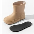 thumbnail image 5 of Khaki Women'S Durable Rain Boots With Functional Design, Ideal For Outdoor Work And Play, 5 of 9
