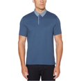 thumbnail image 2 of Polo de Rugby Jacquard Perry Ellis para hombre azul XXL, 2 of 2