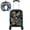 2PCS boys dinosaur luggage set, variant on 2Pcs Kids Suitcase Set, 16" Hardside Boys Travel Luggage with Spinner Wheels, Shark Carry on Rolling Luggage Airline Approved (Black)