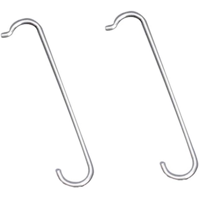 Ganchos para cadena de bicicleta SSuperp 2 piezas acero inoxidable 7,7 cm