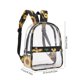 thumbnail image 3 of Mochila impermeable transparente para guardar libros de estudiante | Bolsa de viaje transparente para ir al trabajo | Mochila escolar de PVC para uso diario, 3 of 6
