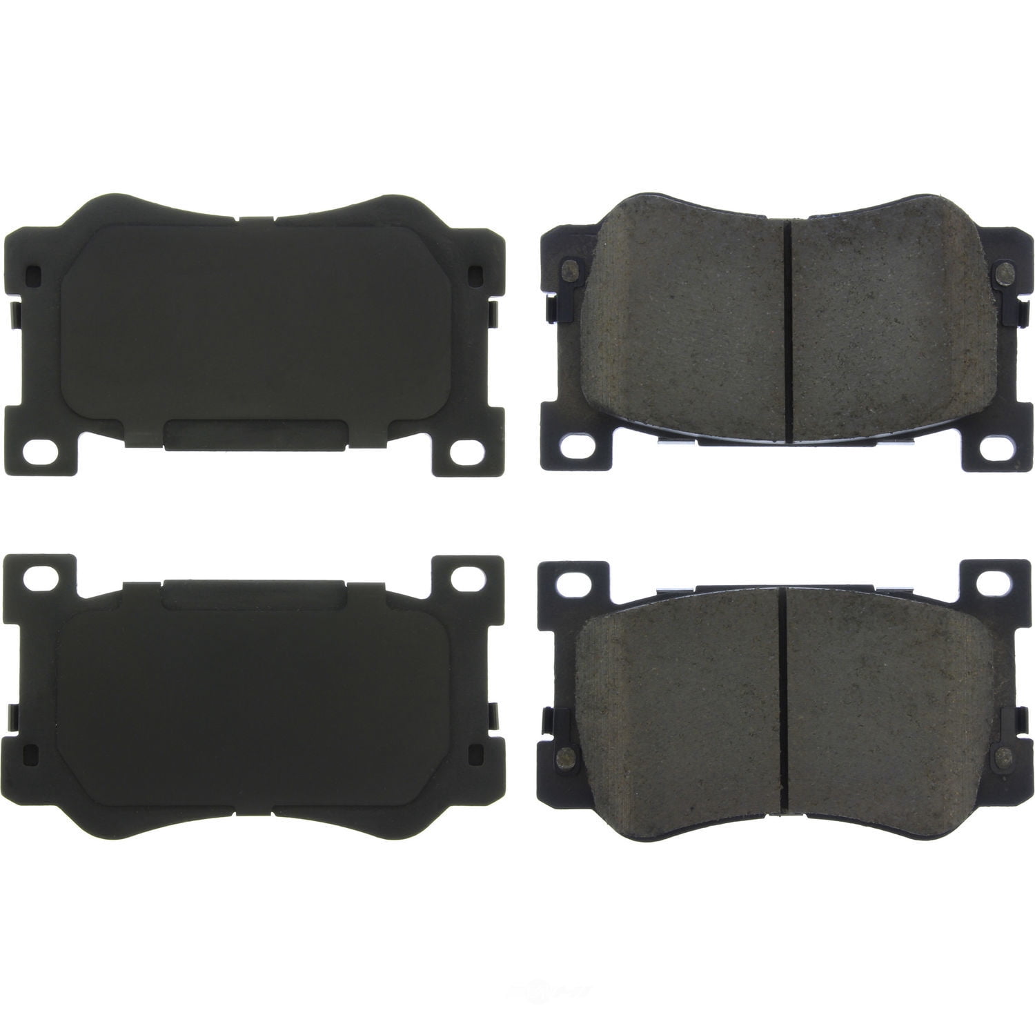 CEN POSI-QUIET CERAMIC BRAKE PADS WITH SHIMS