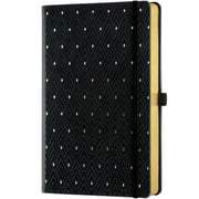 Castelli QC8QL-464 Copper and Gold Diamonds Gold Notebook, Blank