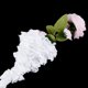 thumbnail image 4 of Cinta con volantes para envolver flores blancas de 5 yardas, cinta de encaje plisado, ribete blanco vintage, decoración de ramo de tela, 4 of 9