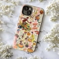 thumbnail image 5 of Curious Monkey Halloween Phone Case, Pastel Vintage Trick or Treat iPhone Cover, Cozy Autumn Patchwork Protective Case for iPhone 16 15 14 13 12 11 Plus Pro Max Mini, 5 of 6