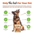 thumbnail image 4 of Nutri Chomps Premium Rawhide-Free Braided Dog Treats, Real Chicken, Peanut Butter & Milk, 6 Inch, 10 Count, 4 of 7