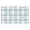 thumbnail image 4 of Napperons pour Table à Manger Été à Carreaux Pique-Nique BBQ Ensemble de Table Napperons pour Fêtes et Décorations de Table de Noël-Carreaux Rouges 4 Pcs, 4 of 7