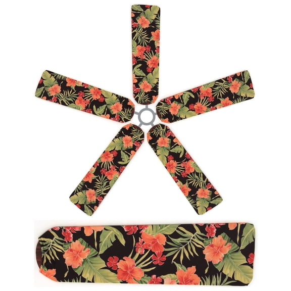 Island Floral Ceiling Fan Sox