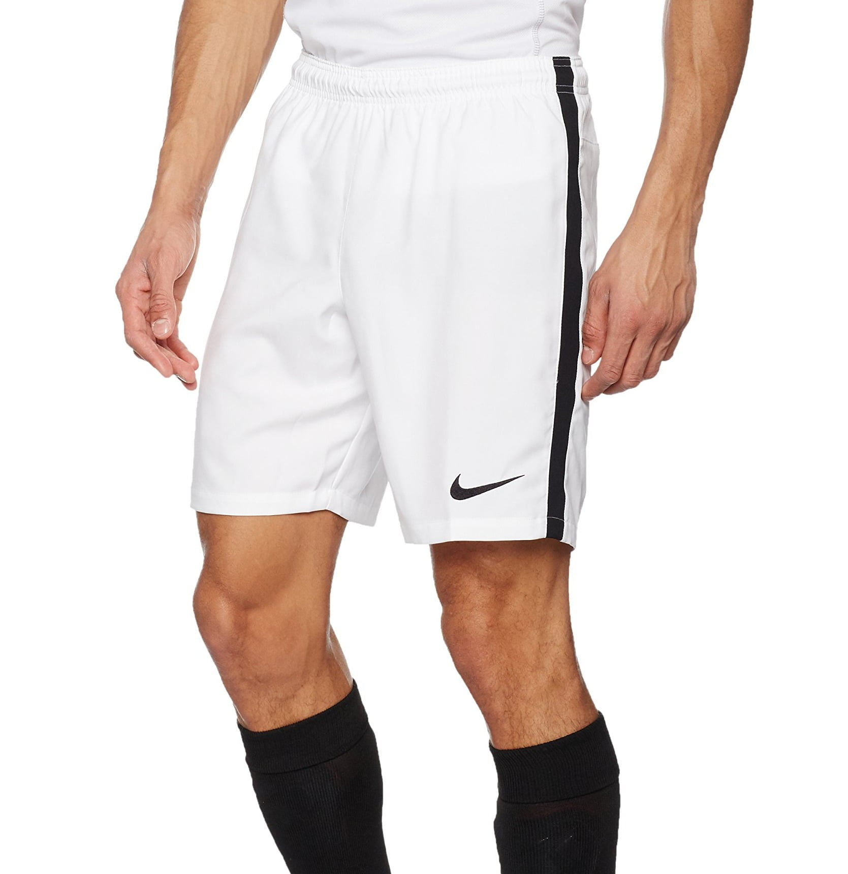 Nike Nike NEW White Black Mens Size XL DriFit SideStripe Athletic