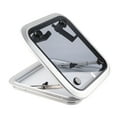 thumbnail image 2 of Square Push Out Deck Window, 90 Degree Open Angle 360x360mm   Boat Ventilation Hatch Window Durable  For Boat, 2 of 8