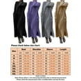 thumbnail image 2 of Sexy Dance Women Plus Size Loose Dress with Pockets Long Sleeve Knit Sweater Dress Winter  Tunic Dresses Solid Color Loungewear, 2 of 3
