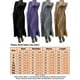 thumbnail image 2 of Oucaili Vestido suelto de talla grande para mujer con bolsillos, vestido de suéter de punto de manga larga, vestidos de túnica de invierno, ropa de salón de color sólido, 2 of 3