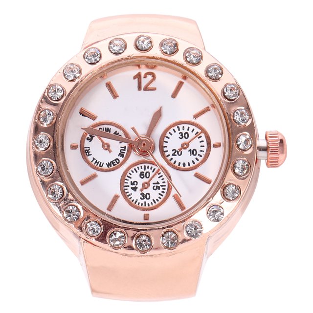 GOOHOCHY Reloj de dedo elástico reloj dedo dedo dedo reloj de dedo casual moda de finger
