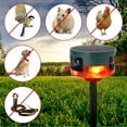 thumbnail image 5 of dgysar 360 Degree Solar Animal Repeller with Sound and Strobe Light Remote Control Predator Deterrent for Yard Garden Farm Protection A, 5 of 6