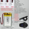 thumbnail image 2 of Batería HXJNLDC 802540 3,7 V 900 mAh para Sena 10S/20S/30K Bluetooth, 2 of 8