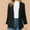 Black, variant on Idoravan Cardigans for Women Spring Women Business Attire Solid Color Long Sleeve Cardigan Top Jacket Coat