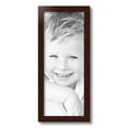 thumbnail image 2 of ArtToFrames 8x20 Inch Walnut Picture Frame, This Brown Wood Poster Frame is Great for Your Art or Photos, Comes with Regular Glass (4106), 2 of 8