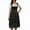 200Black412, variant on FEIFLY Holiday Women Classic Solid Color Half Apron With Ties For Party Dresses Bavarian Style Breathable Wear
