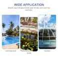 thumbnail image 4 of KAKOWELY Swimming Pool Cleaner Pool Skimmer Net with Detachable Telescopic Pole Pool Net,41.34X"X16.14"X11.81", 4 of 5
