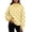 Yellow #019, variant on Womens Mock Neck Sweatshirts Oversized Pullover Fall Outfits, M