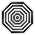 thumbnail image 2 of California Umbrella Sun Master Series 7.5 Ft Octagonal Aluminum Collar Tilt Patio Umbrella W/ Crank Lift & Fiberglass Ribs - Bronze Frame / Sunbrella Cabana Classic Canopy, 2 of 6