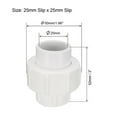 thumbnail image 2 of Slip Pipe Fitting Union Solvent Socket Quick Connector, 25mm, 2 of 5