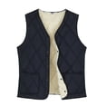 thumbnail image 6 of Men's Down Cotton Vest Pockets Quilted Vest, 6 of 6