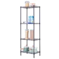thumbnail image 1 of Wire Shelving Metal Storage Rack Shelves for Laundry Bathroom Kitchen 4-Tiers, 1 of 4