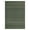 Green, variant on GlowSol 8'x10' Washable Area Rugs for Living Room Bedroom Modern Striped Soft Non-Slip Low Pile Accent Rug, Black