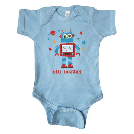 

Inktastic Robot Big Brother II Gift Baby Boy Bodysuit