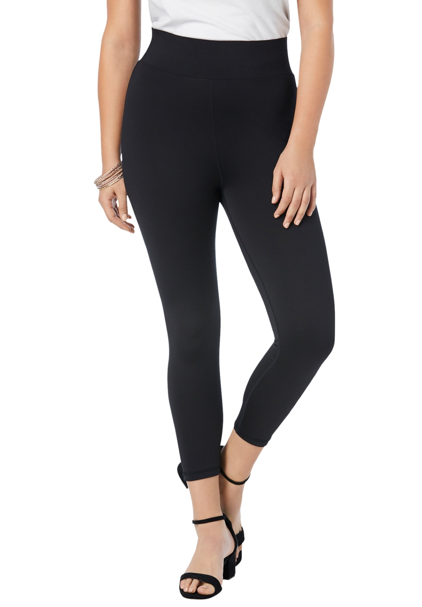 Amazon.com: TNNZEET 3 Pack Plus Size Capri Leggings for Women, High Waisted  Black Workout Yoga Leggings 2X 3X 4X : Clothing, Shoes & Jewelry