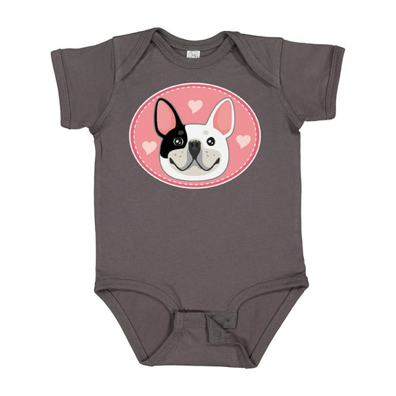 Inktastic French Bulldog Dog Girls Baby Bodysuit