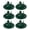 6, variant on 1/4/5/6Pcs Sprinkler Head Guard Protector Damage Trimmers Green Outdoor Sprinkler Sprayer Guard