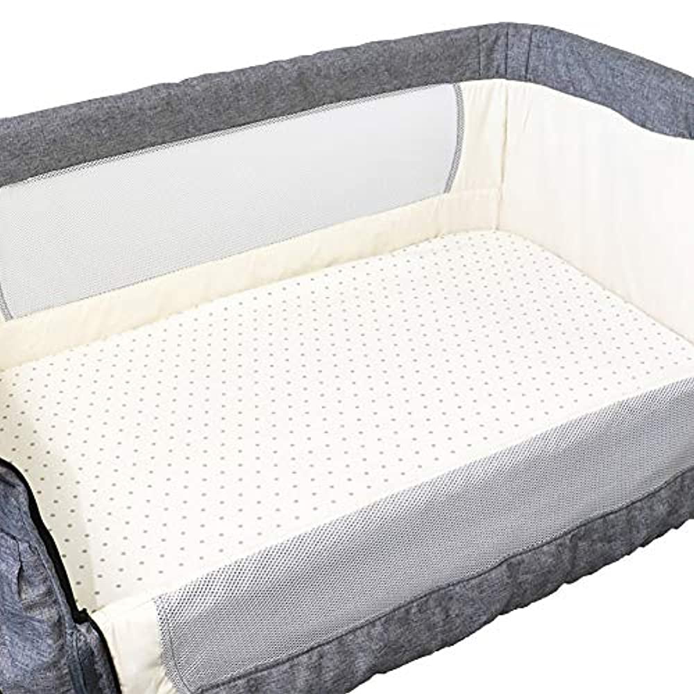 mika micky fitted sheet for bedside crib