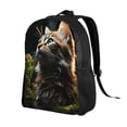 thumbnail image 2 of Balery Realistic Style Cute Cat Mochila - Mochila Estilosa y Duradera para Laptop de 15 Pulgadas con Tela Oxford Impermeable, 2 of 8