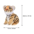 thumbnail image 3 of 1pc adorable tigre muñeca peluche tigre tigre peluche tigre almohada dormir, 3 of 5