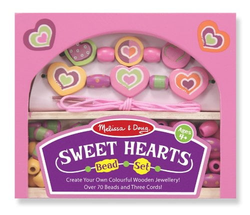 melissa and doug sweet hearts bead set